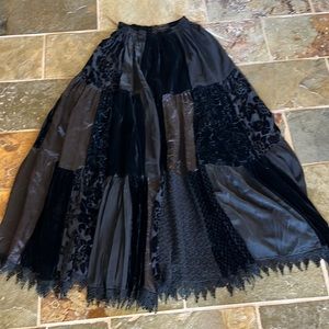 VINTAGE Double D Ranchwear Black Skirt